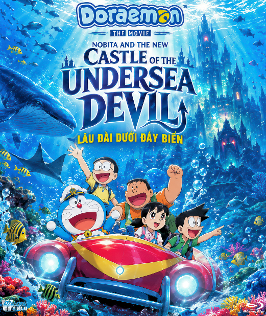 B7043.Doraemon Nobita and the New Castle of the Undersea Devil 2026  LÂU ĐÀI DƯỚI ĐÁY BIỂN  2D25G  (TRUE-HD 7.1 DOLBY ATMOS)